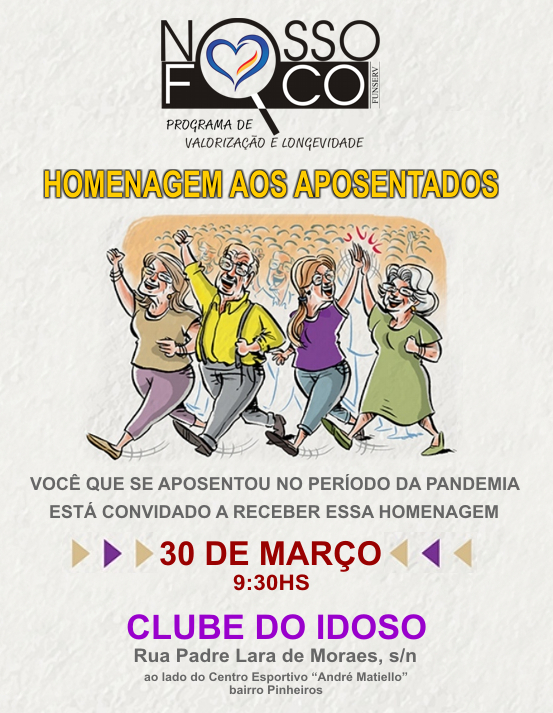 CONVITE APOSENT 30ANOS