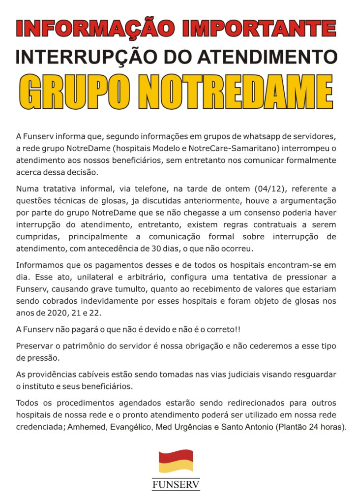 Comunicado NotreDame
