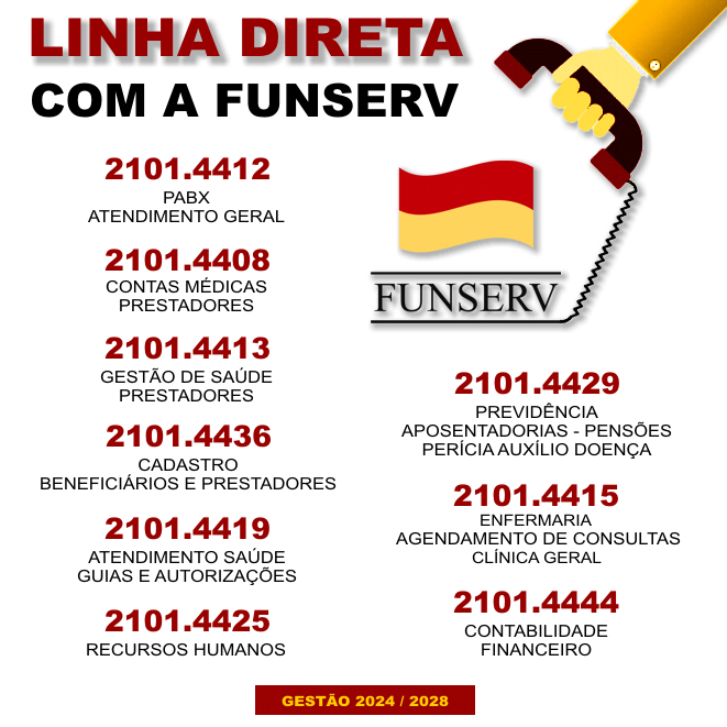 LINHA DIRETA COM A FUNSERV - 2024