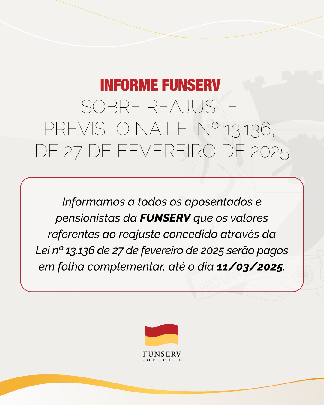 Informe 27 de fevereiro de 2025